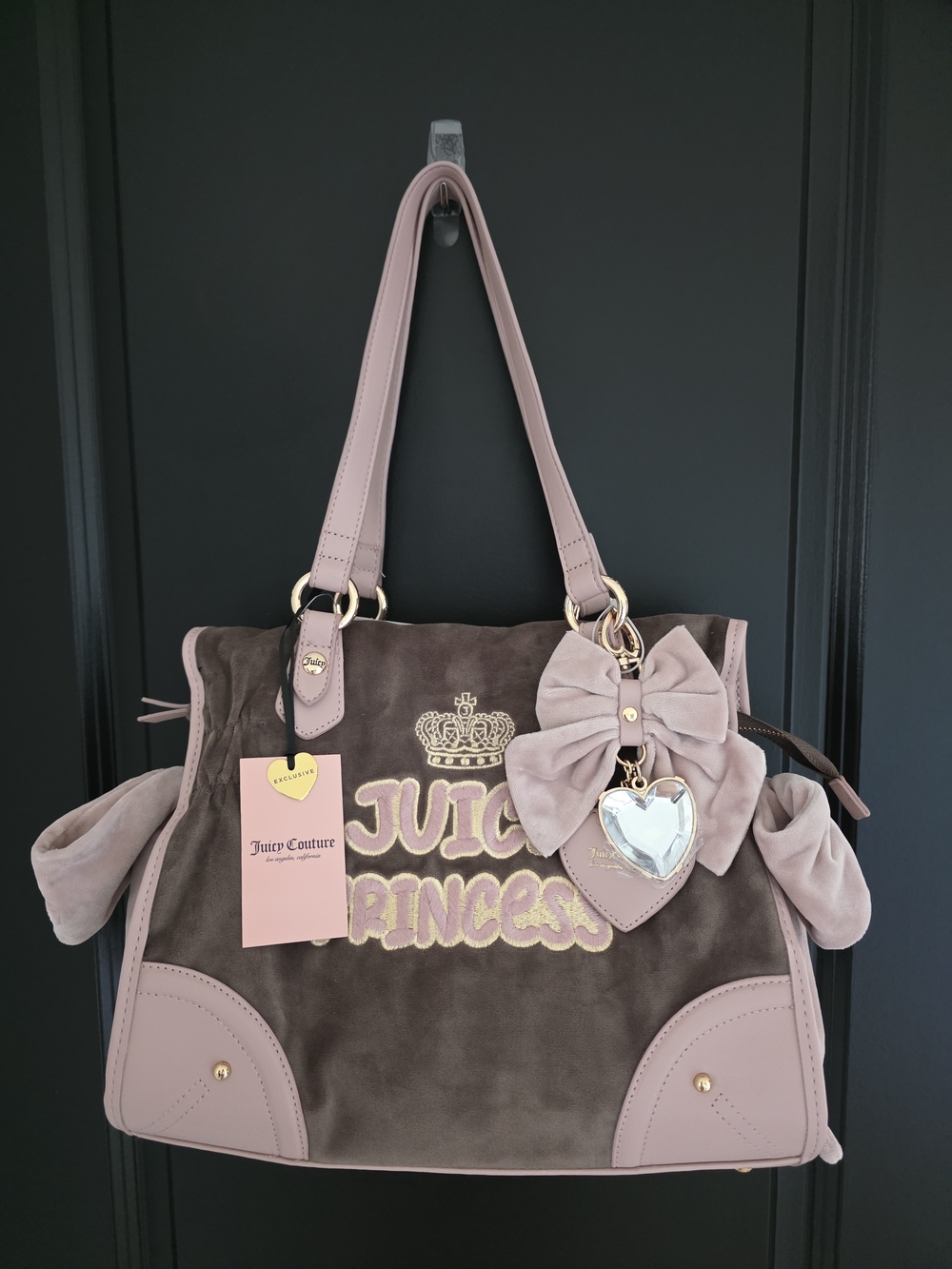 NWT Juicy Couture Juicy American Princess Tote